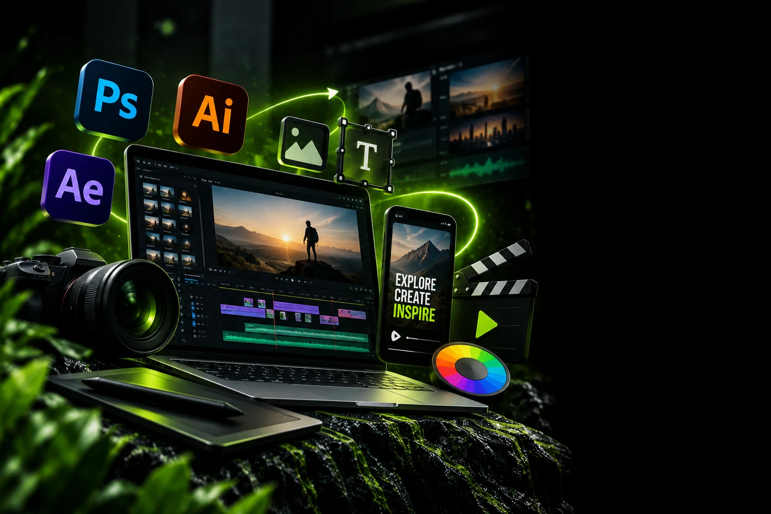 Graphic Design and Video Editing
